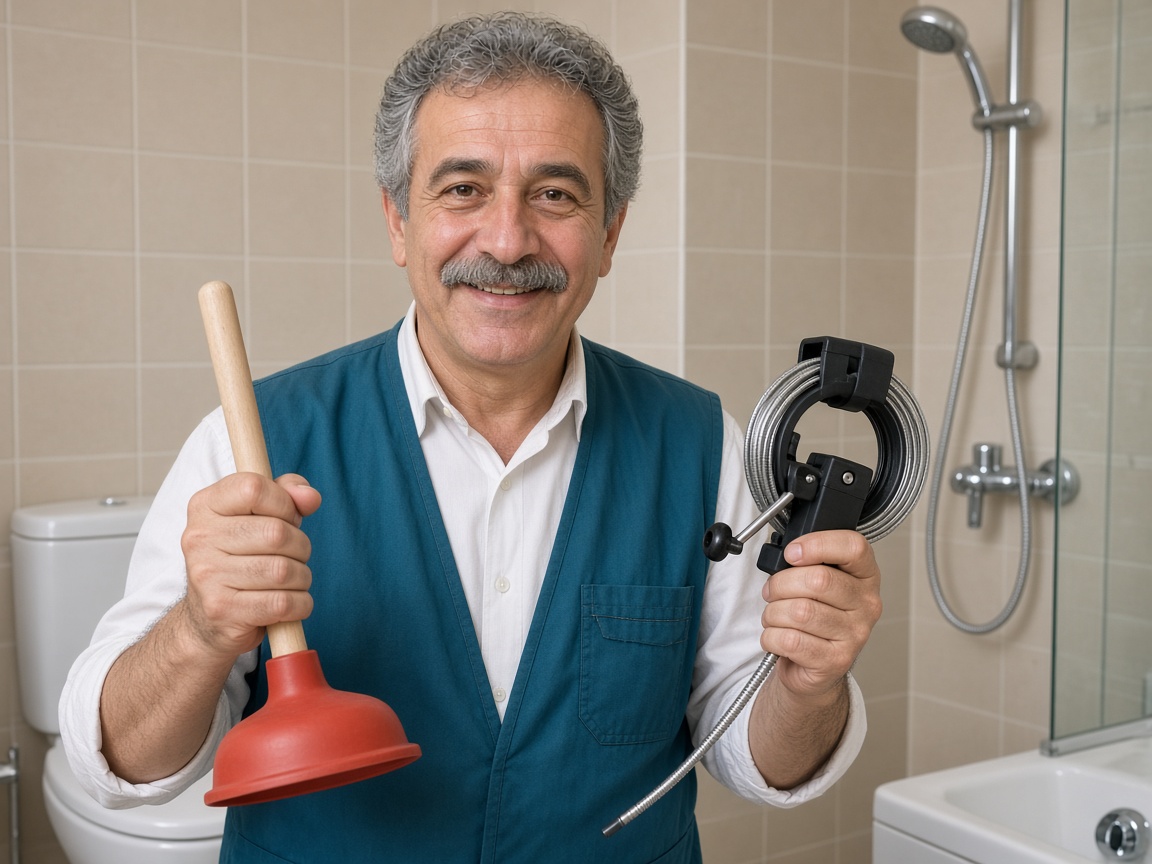 Vantuz Gider ustası vantuz ve el yayıyla