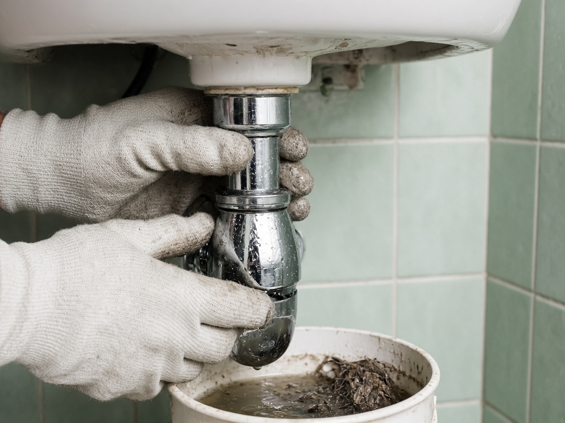 Lavabo Gideri Açma